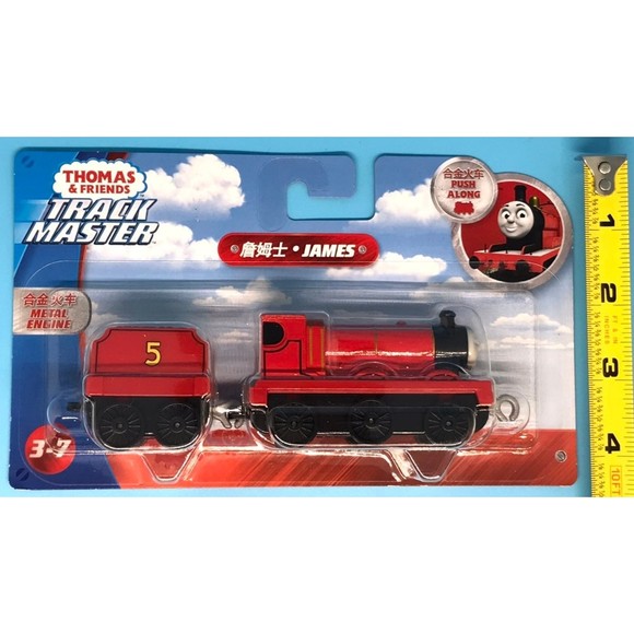 New Thomas & Friends Track Push Along James Metal Engine by Fisher Price. - Picture 8 of 12